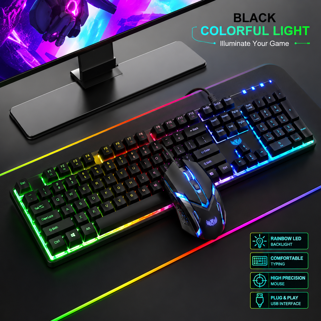 USB Interface Game Keyboard