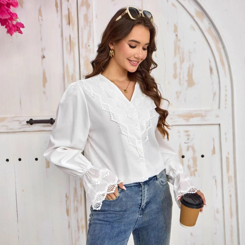 Shirt With Stylish Flared Sleeves