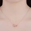 Double Ring Necklace