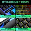 USB Interface Game Keyboard